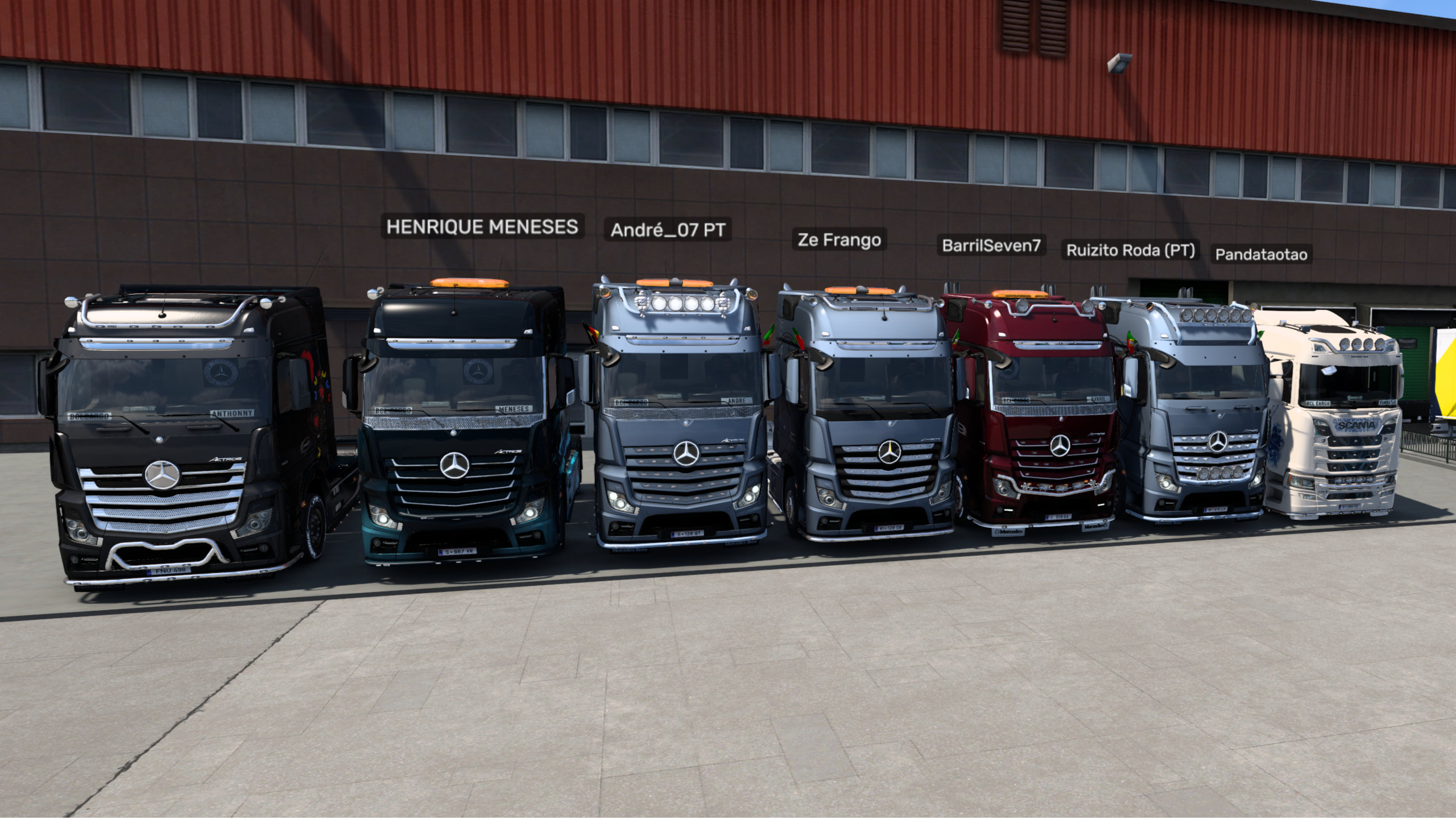 a cambada toda junta